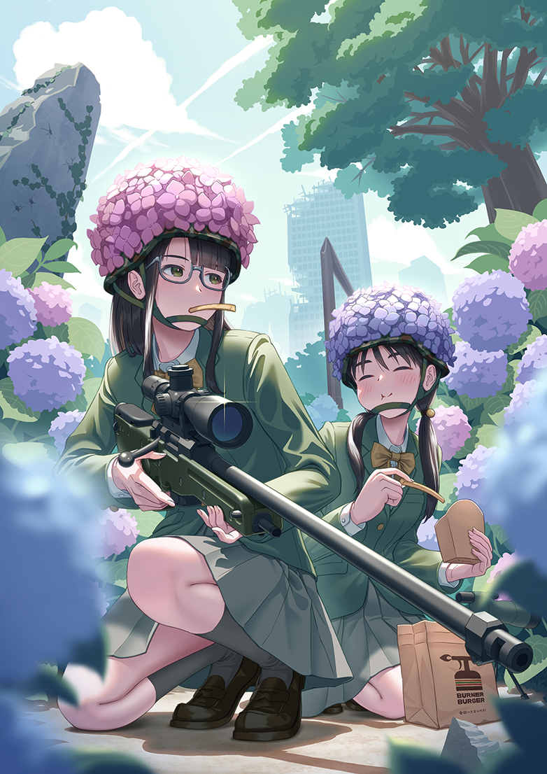 GENSEKIコラボ企画 「銃×制服」のイラストコンテスト結果発表