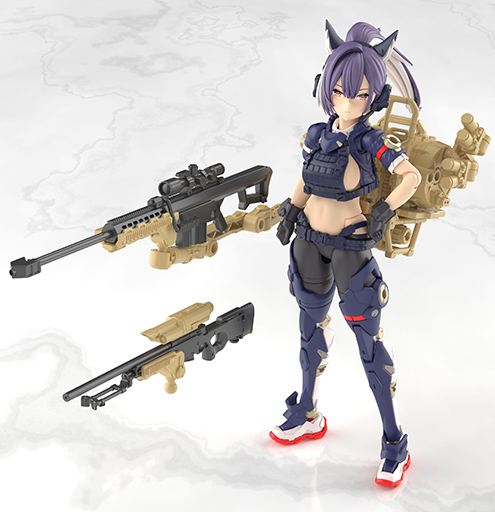 LA-MD04 メガミデバイス装備セット／スナイパーA｜PRODUCT｜リトル