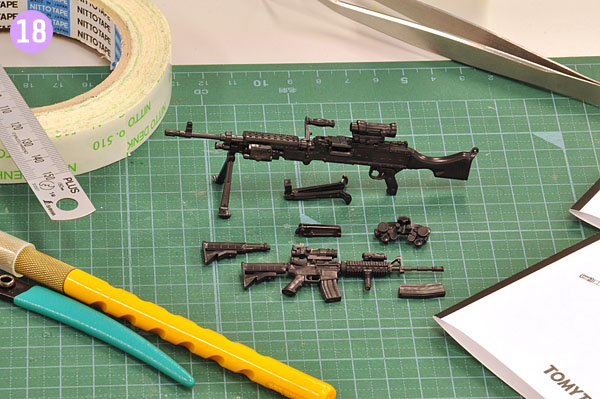 作ってみよう！リトルアーモリー M4A1タイプ&M240Bタイプ