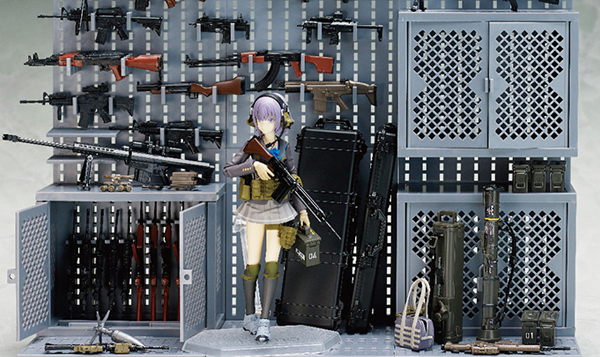 figma リトルアーモリー　3点セット　未開封 figma リトルアーモリー特殊部隊員 新品未開封＆武器セット
